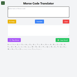 Morse Code Translator